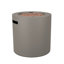 Aegean 24" Round Steel Propane Fire Pit Table with Hidden Tank Storage by Real Flame-95635477
