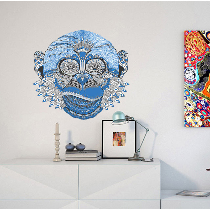 Animals Wall Decal, 33" H x 33" W