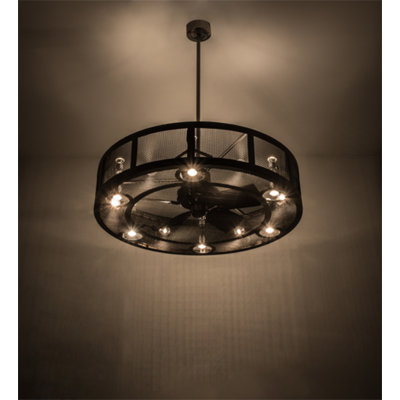 Leavell 30'' Ceiling Fan with Light Kit