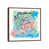 Classic Brown Wood Floater Framed