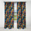 Cormick - Rideau à motif floral - Rideau occultant à motif floral - 1 panneau-1447822634
