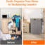 Laundry Hamper with Lid, 150L Double Dirty Clothes Hamper