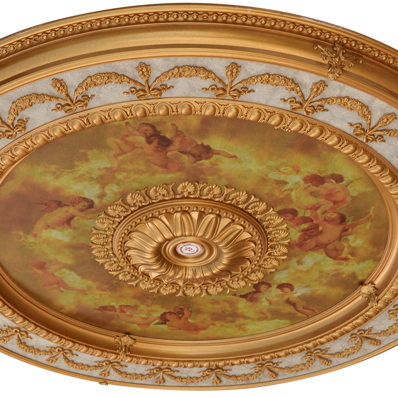 Sistine Round Chandelier Ceiling Medallion