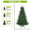 Green Artificial Pine Christmas Tree with Stand-787505372