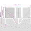 40 cm H x 1000 cm W Border Fencing