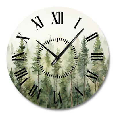Horloge murale pin