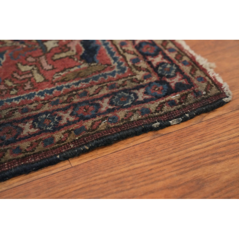 Tapis traditionnel carré en laine antique 2 x 2