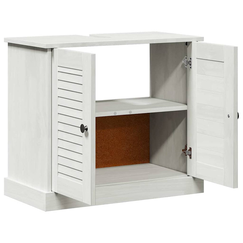 Sink Cabinet With Shelf VIGO 67.5 X 34 X 59 Cm, Antique White