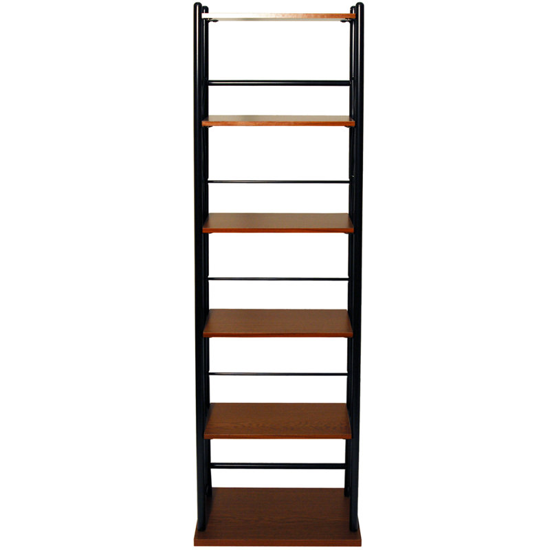 110cm H Media Shelves, Black