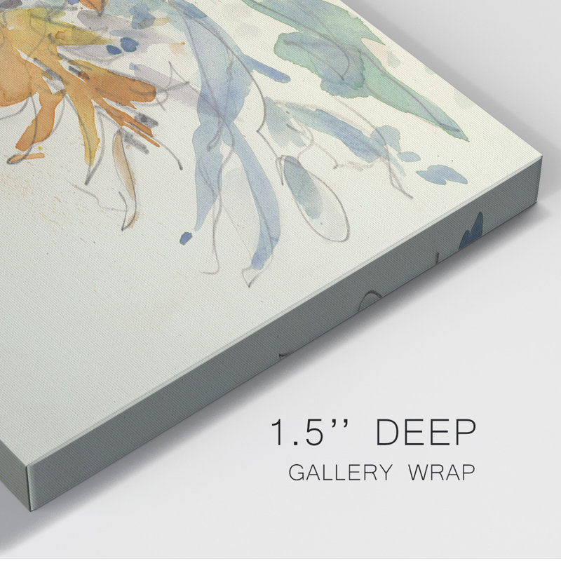 Day Lily Moment II - impression sur toile tendue, L 27 po x H 18 po