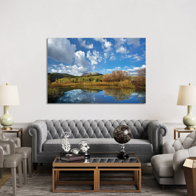 Pond Near East Beckwith Mountain, West Elk Wilderness, Colorado by Tim Fitzharris - Gallery-Wrapped Canvas Giclée on Canvas