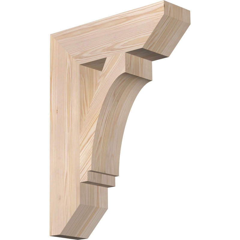 Support lisse à lattes 5 l 5 po x P 20 po x H 28 po, sapin Douglas, Douglas (lisse), H 28 po x l 5,5 po x P 20 po