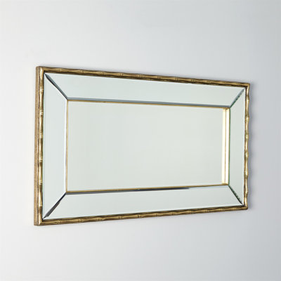 Miroir en bambou
