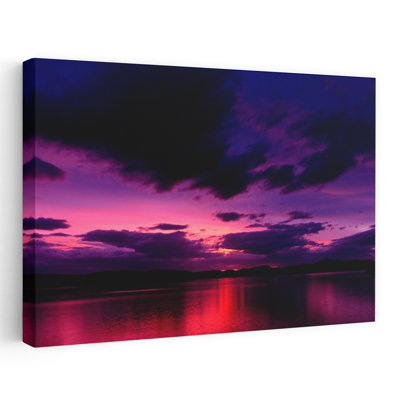 Sunset Over An Island Viewed From Applecross Peninsula Isle Of Skye Inner Hebrides Hebrides Scotland Abstract Contemporary Landscape Nature Art
