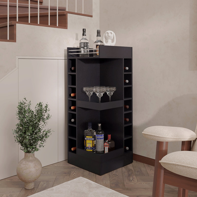 Bar Cabinet, Black