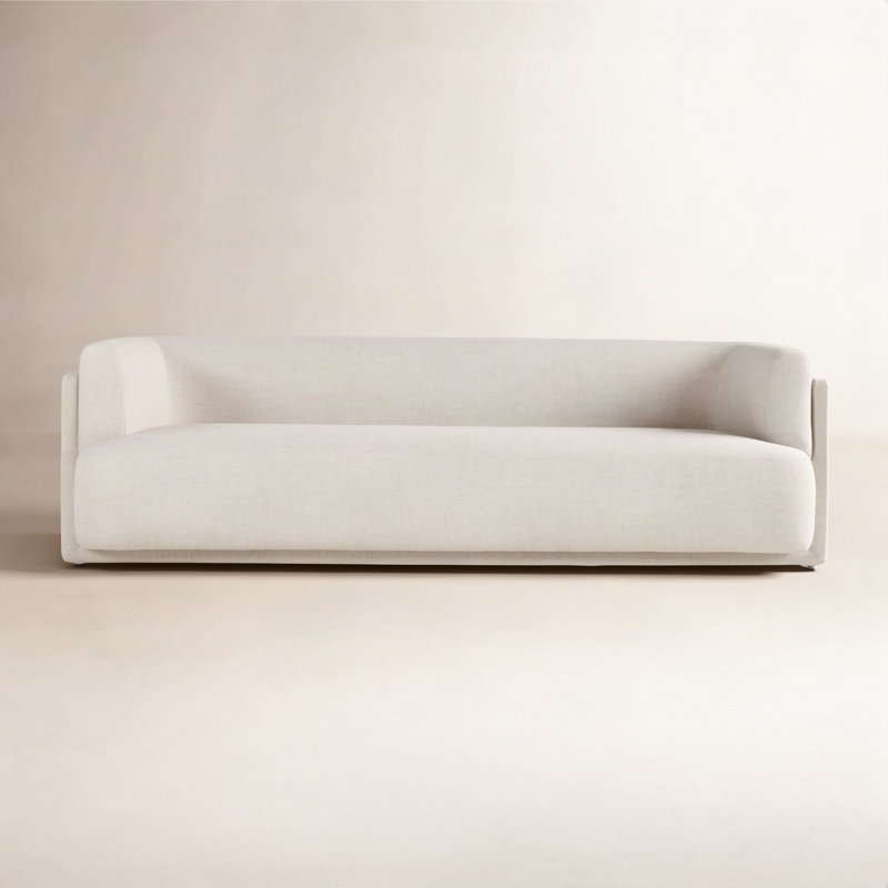 Hartley Sofa, Dove Crescent Rayon/Viscose