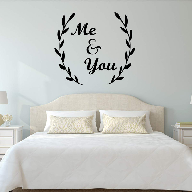 Text & Numbers Wall Decal