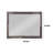 Solid And Engineered Wood Flat Wall Mirror
