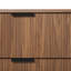 Commode 3 tiroirs Asho Reeded-91906253
