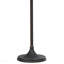 Lampe sur pied en bronze foncé