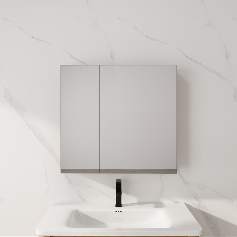 Bathroom Mirror Cabinet with Storage