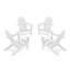 Ensemble de conversation classique Adirondack POLYWOOD-68603138