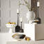Spheres Collection Footed Bowl-Ivory-1711222700