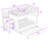 Gerge Full over Full Bunk Bed with Built-In Stairs , Trundle Bed Included-1057469197