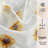 Sunflower Print Sheer Curtain Panel-938068697