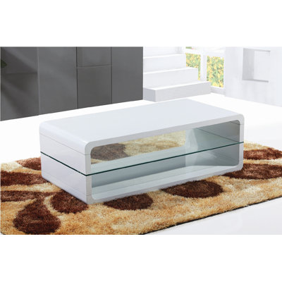 Ignmar Solid Coffee Table with Storage