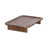 Risecroft Elevated Ribbed Two-Piece Tray Set