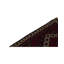 Hand-Knotted High-Quality Red and Black Area Rug