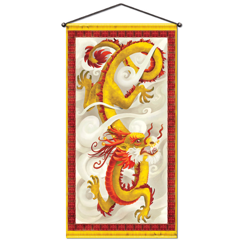 Porte / panneau mural Dragon, 5 pi, paquet de 12
