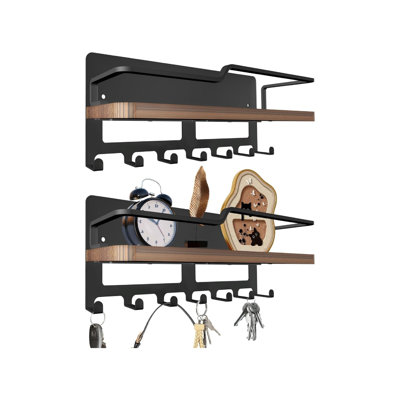 Wall Organizer with Key Hooks