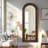 Trenika Arch Full Length Mirror Wall Mirror with Wood Multi-step Frame-391516038-288507629