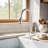 Topcraft Single Handle Single Hole Pull Down Kitchen Sink Faucet with Baseplate-102193024