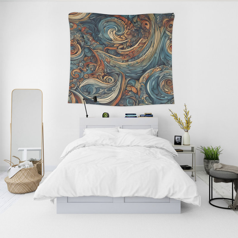 Tapisserie murale, H 80 po x l 68 po