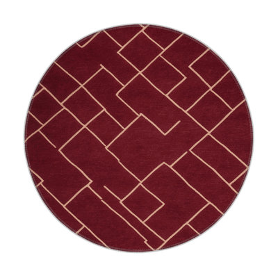 Tapis rouge intérieur et extérieur Trellis