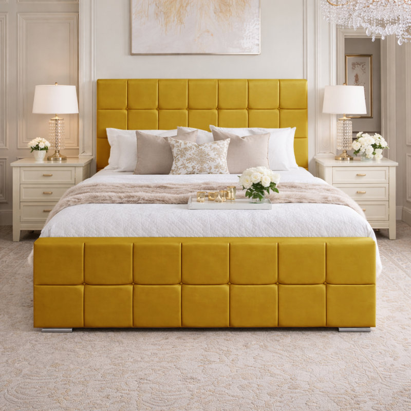 Bed, Small Double (4'), Turmeric