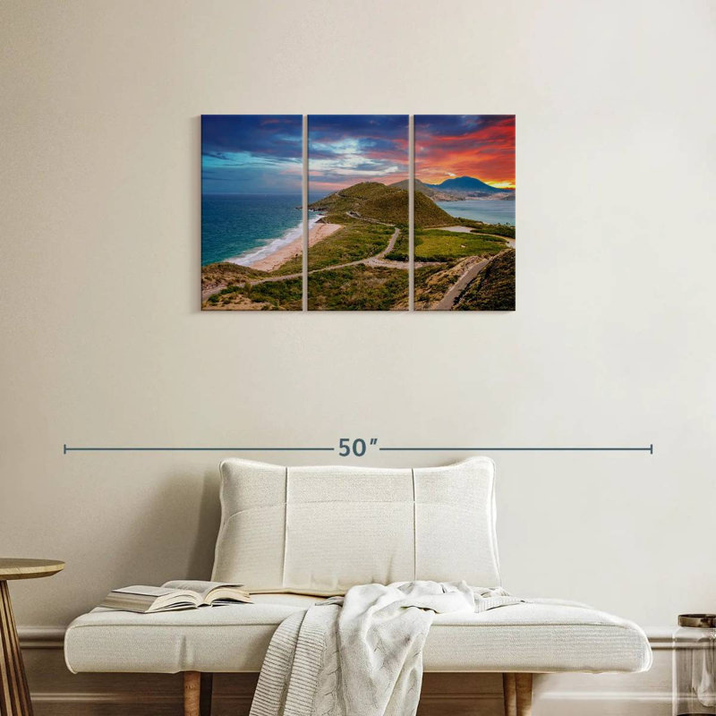 Rorry St. Kitts Landscape, 20" H x 33" W