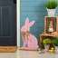 Décoration de porche en bois rose 24 "H