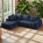 Dark Blue Chenille