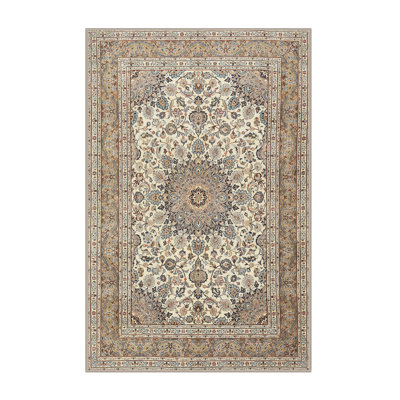 Tapis oriental beige ducote