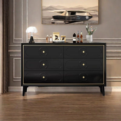 Buffet à tiroirs de luxe moderne extrêmement simple