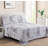 Marina Decoration 600 Thread Count Home Bedding Bedroom Soft Bedsheet Deep Pocket Hotel Standard Percale All Season 4 Pieces Printed Cotton Sheet Set, White Marble Pattern Queen Size-1770411683