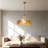Vintage 8 - Light Dimmable Amber Empire Chandelier