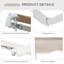 Auvent de terrasse mural rétractable L 98,5 po x l 78,8 po-788259818
