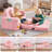 2 in 1 Kids Chair with Sturdier Armrests, Kids Sofa, Folding Toddler Couch & Recliner Seat-835164173
