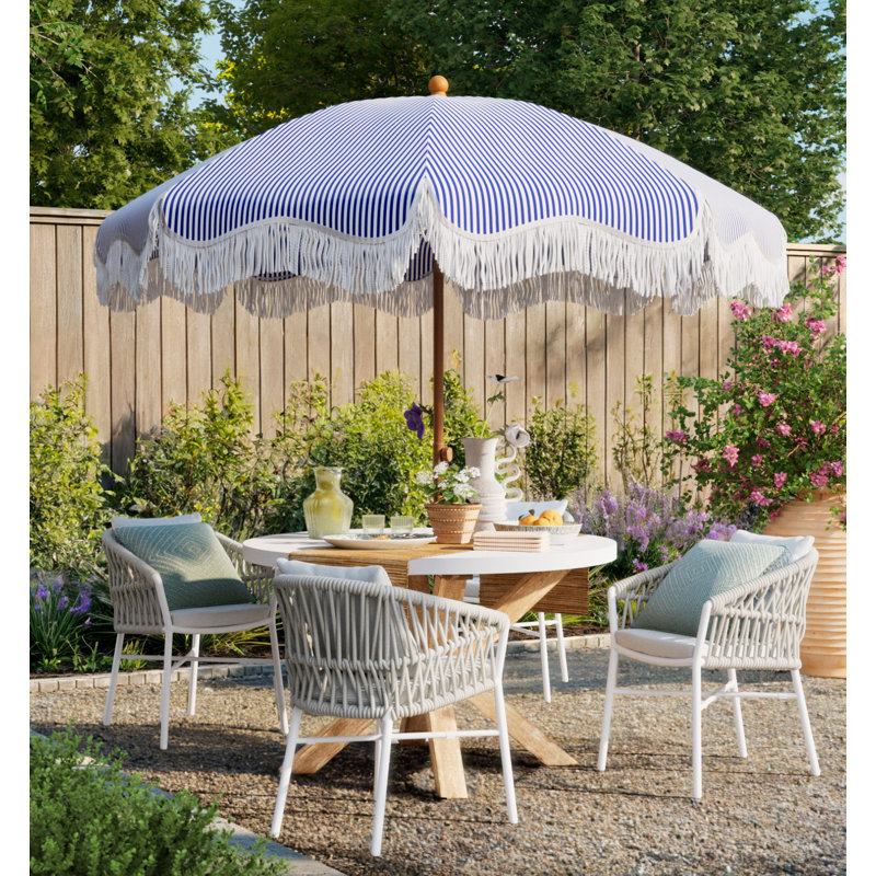 half round rectangle patio umbrella with tilt 7 foot Formosa Covers 7.5ft aluminum market crank & color Hunter Green kind beach umbrella is effective UV protection 7.5 ft. - Rectangular -