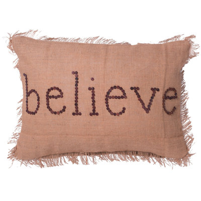Embroidered Throw Pillow